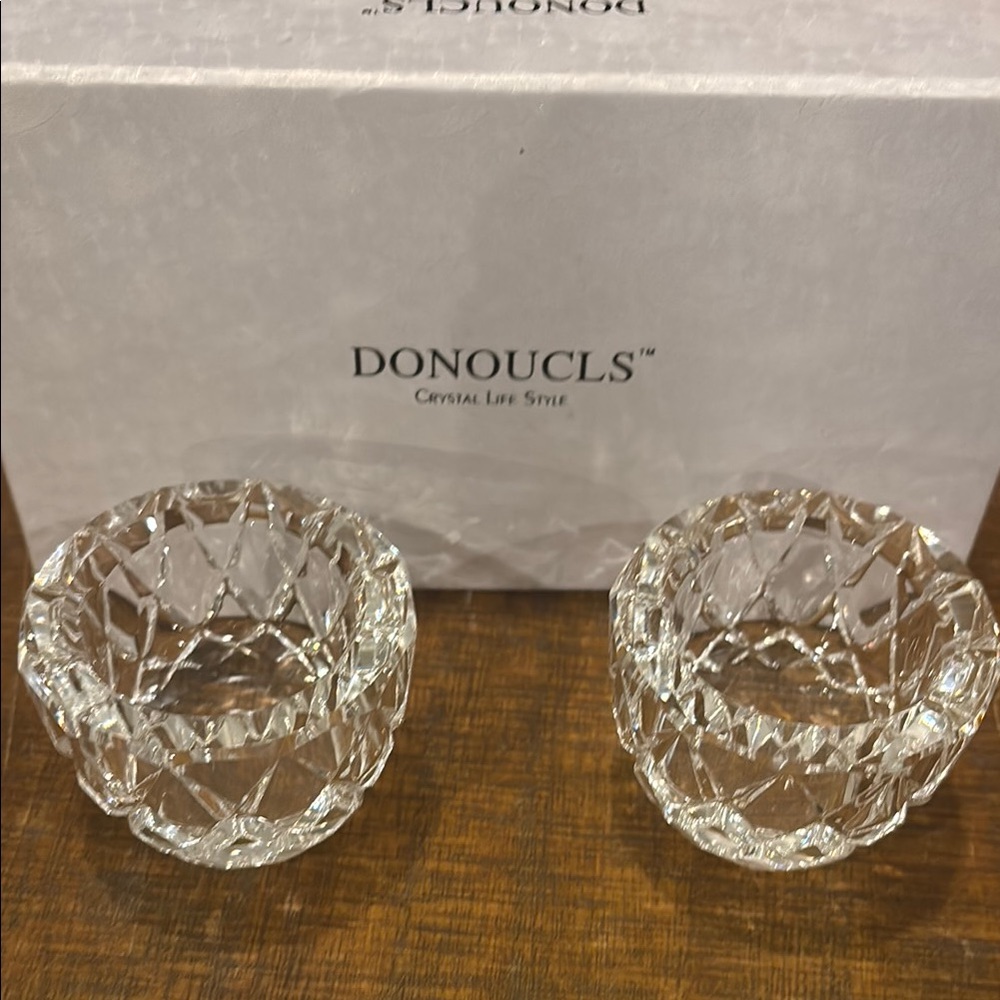 Crystal Candle Holders